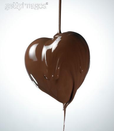 coeur en chocolat 